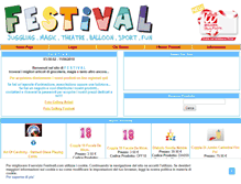 Tablet Screenshot of festivall.com