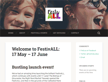 Tablet Screenshot of festivall.org